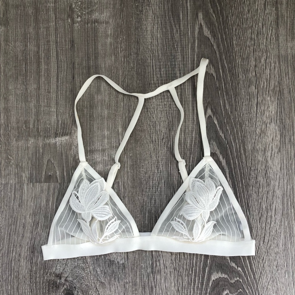 Cream bralette